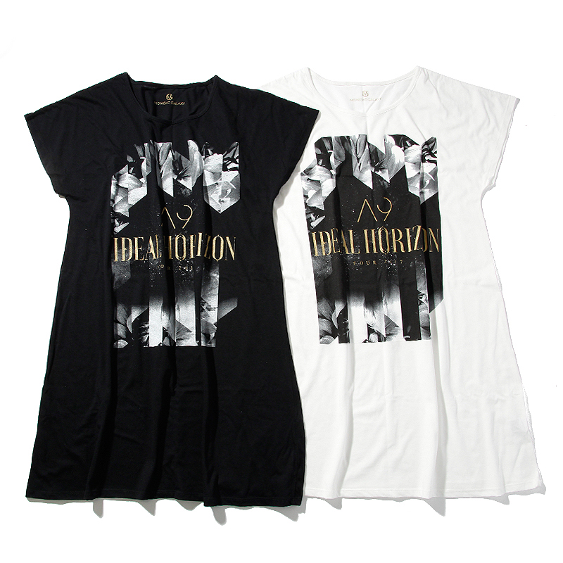 IDEAL BLACK TEE   -Tシャツ- / HORIZON WHITE TEE  -Tシャツ-